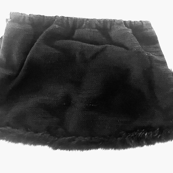 Moschino  Faux Fur Clutch Bag